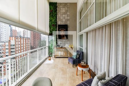 Varanda gourmet de apartamento para alugar com 3 quartos, 240m² em Vila Suzana, São Paulo