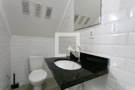 Lavabo de casa de condomínio para alugar com 1 quarto, 47m² em Vila Carrão, São Paulo