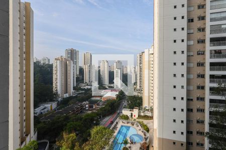 Vista da Varanda da Sala de apartamento para alugar com 2 quartos, 54m² em Vila Andrade, São Paulo