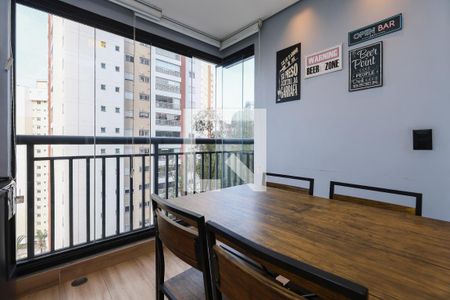 Varanda da Sala de apartamento para alugar com 2 quartos, 54m² em Vila Andrade, São Paulo