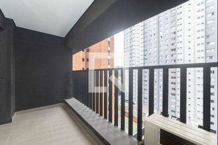 Varanda de apartamento para alugar com 1 quarto, 26m² em Brooklin, São Paulo