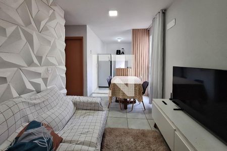 Sala de apartamento para alugar com 2 quartos, 62m² em Vila Lage, São Gonçalo