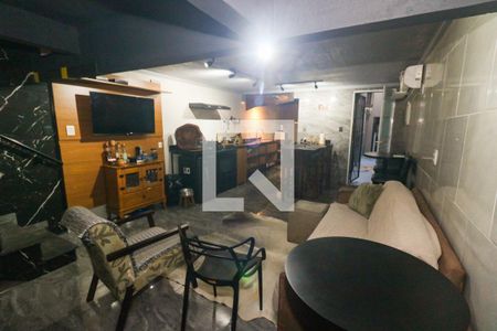 Varanda gourmet de casa à venda com 4 quartos, 355m² em Centro Histórico, Porto Alegre