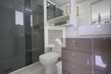 Banheiro da Suíte de apartamento para alugar com 2 quartos, 90m² em Jardim do Salso, Porto Alegre