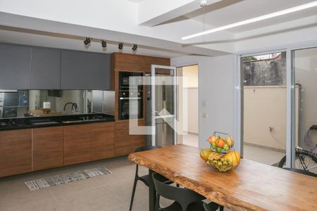 Sala de Jantar e Cozinha de casa para alugar com 3 quartos, 160m² em Pompeia, São Paulo