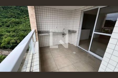 Varanda de apartamento para alugar com 2 quartos, 70m² em Canto do Forte, Praia Grande