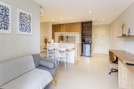Sala de apartamento à venda com 2 quartos, 50m² em Vila Olímpia, São Paulo