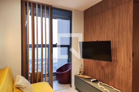Sala  de apartamento à venda com 2 quartos, 38m² em Santo Cristo, Rio de Janeiro