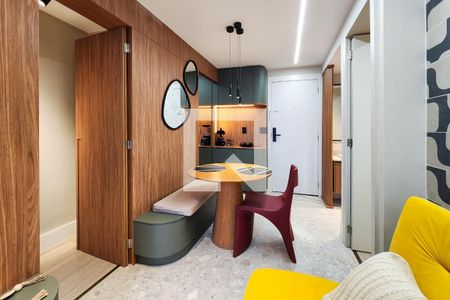 Sala  de apartamento à venda com 2 quartos, 38m² em Santo Cristo, Rio de Janeiro