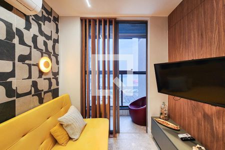 Sala  de apartamento à venda com 2 quartos, 38m² em Santo Cristo, Rio de Janeiro