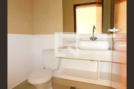 Lavabo de casa de condomínio para alugar com 3 quartos, 230m² em Parque Brasil 500, Paulínia