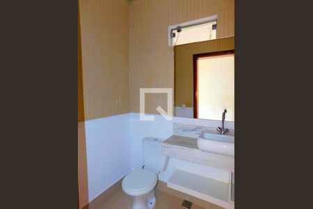 Lavabo de casa de condomínio para alugar com 3 quartos, 230m² em Parque Brasil 500, Paulínia