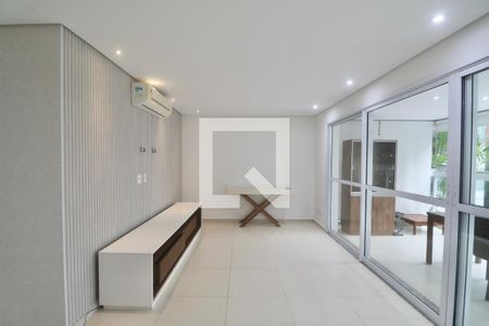 Sala de apartamento para alugar com 3 quartos, 125m² em Barra Funda, Guarujá