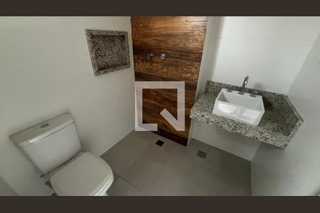 Banheiro da Suíte de apartamento à venda com 2 quartos, 101m² em Campestre, Santo André
