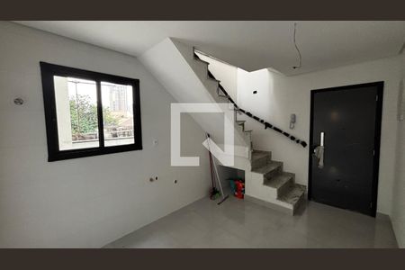 Sala de apartamento à venda com 2 quartos, 101m² em Campestre, Santo André