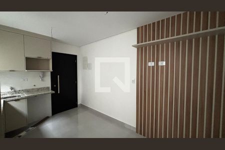 Sala - Cozinha de apartamento à venda com 2 quartos, 50m² em Campestre, Santo André