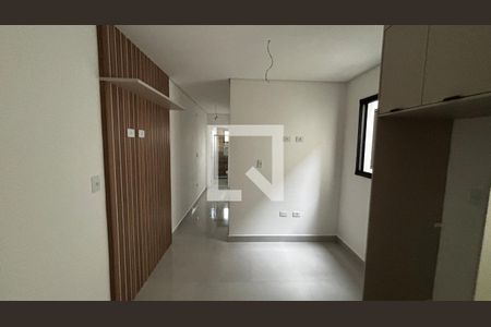 Sala - Cozinha de apartamento à venda com 2 quartos, 50m² em Campestre, Santo André