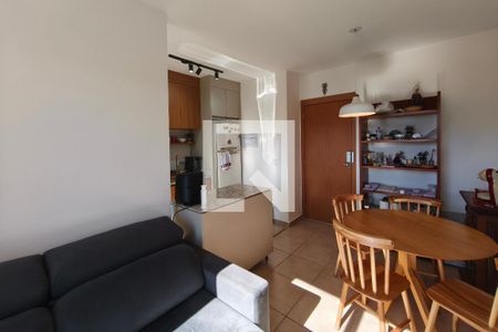 Sala de Estar de apartamento à venda com 2 quartos, 48m² em Jardim Itatiaia, Campinas