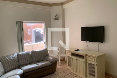 Sala de apartamento para alugar com 1 quarto, 70m² em Gonzaga, Santos