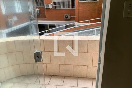Varanda da Sala de apartamento para alugar com 1 quarto, 70m² em Gonzaga, Santos