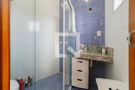 Banheiro da Suíte de casa à venda com 2 quartos, 175m² em Vila Nivi, São Paulo