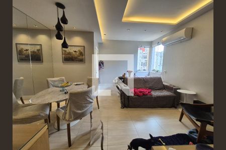 Sala de apartamento à venda com 2 quartos, 61m² em Laranjeiras, Rio de Janeiro