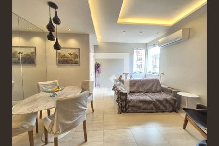 Sala de apartamento à venda com 2 quartos, 61m² em Laranjeiras, Rio de Janeiro