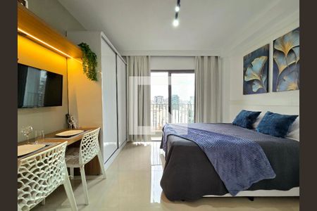 Studio de kitnet/studio para alugar com 1 quarto, 25m² em Vila Olímpia, São Paulo