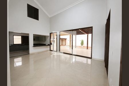 Sala de casa de condomínio para alugar com 5 quartos, 400m² em Alphaville Araguaia, Goiânia