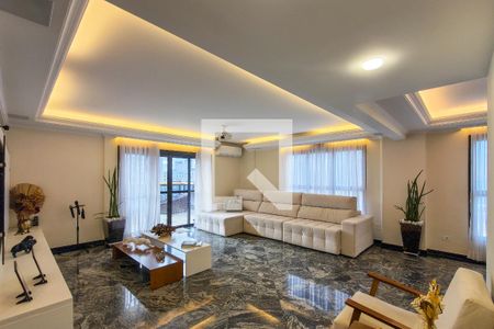 Sala de apartamento para alugar com 4 quartos, 380m² em Vila Tupi, Praia Grande