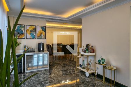Sala de apartamento para alugar com 4 quartos, 380m² em Vila Tupi, Praia Grande