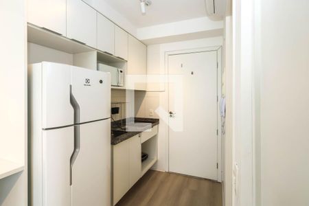 Cozinha de kitnet/studio para alugar com 1 quarto, 23m² em Vila Mariana, São Paulo