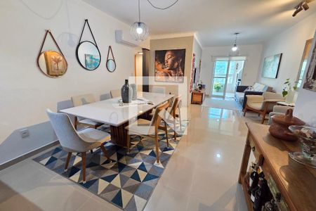 Sala de apartamento para alugar com 3 quartos, 123m² em Aviação, Praia Grande