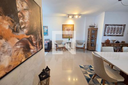 Sala de apartamento para alugar com 3 quartos, 123m² em Aviação, Praia Grande