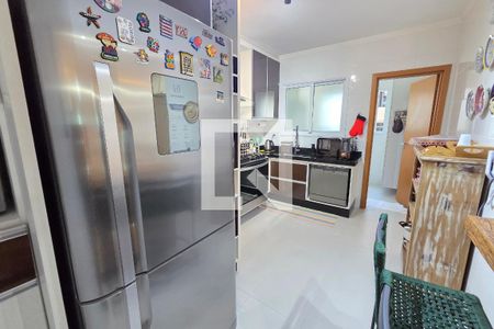 Cozinha de apartamento para alugar com 3 quartos, 123m² em Aviação, Praia Grande