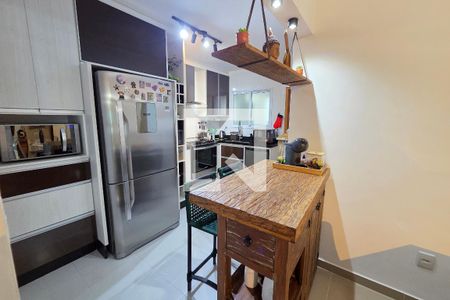 Cozinha de apartamento para alugar com 3 quartos, 123m² em Aviação, Praia Grande