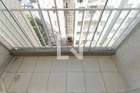Varanda da Sala  de apartamento para alugar com 2 quartos, 49m² em Cidade Líder, São Paulo