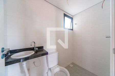 Banheiro de apartamento à venda com 2 quartos, 42m² em Vila Progresso, Santo André
