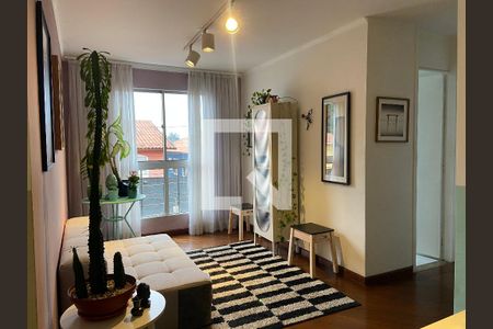 Sala de apartamento à venda com 2 quartos, 56m² em Parque Ipe, São Paulo