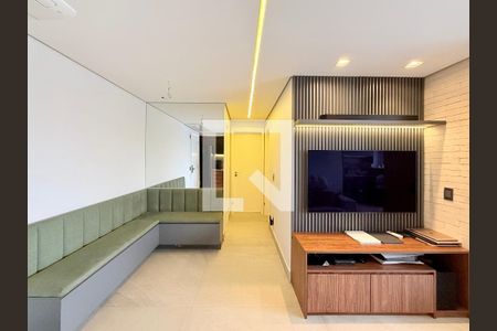 Sala de apartamento à venda com 2 quartos, 71m² em Jardim Caravelas, São Paulo