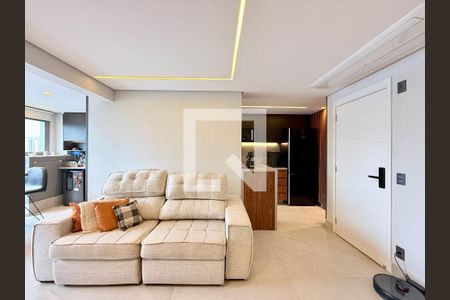 Sala de apartamento à venda com 2 quartos, 71m² em Jardim Caravelas, São Paulo