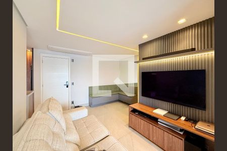 Sala de apartamento à venda com 2 quartos, 71m² em Jardim Caravelas, São Paulo