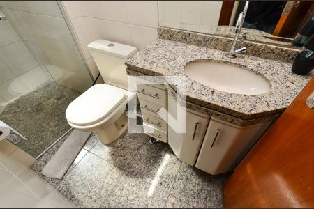 Banheiro Suíte de apartamento para alugar com 1 quarto, 37m² em Vila Suzana, Belo Horizonte