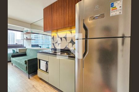Studio de kitnet/studio para alugar com 1 quarto, 33m² em Jardim das Acacias, São Paulo