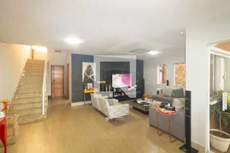 Sala de casa de condomínio à venda com 3 quartos, 250m² em Campo Grande, Rio de Janeiro