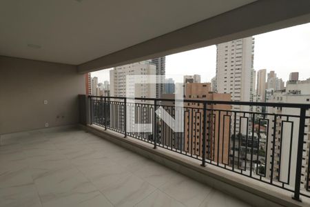 Varanda da Sala de apartamento à venda com 3 quartos, 144m² em Jardim Aurelia, São Paulo