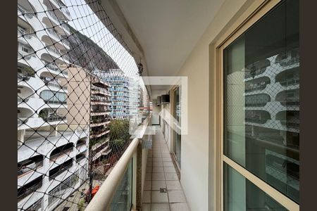 Varanda da sala e dos quartos de apartamento para alugar com 2 quartos, 95m² em Copacabana, Rio de Janeiro