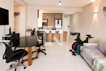 Sala de apartamento para alugar com 3 quartos, 90m² em Bela Vista, São Paulo