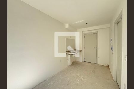 Sala/Cozinha de apartamento à venda com 1 quarto, 28m² em Vila Olímpia, São Paulo