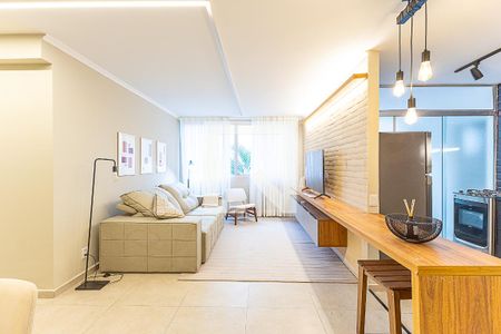 Sala de apartamento para alugar com 3 quartos, 100m² em Itaim Bibi, São Paulo